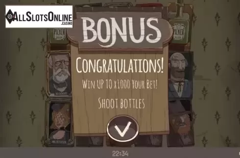 Bonus Game 1. Abe's Saloon from Peter and Sons