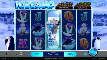 Adventure Iceland slot screenshot 2
