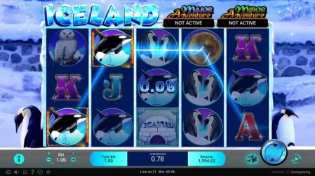 Adventure Iceland slot screenshot 4