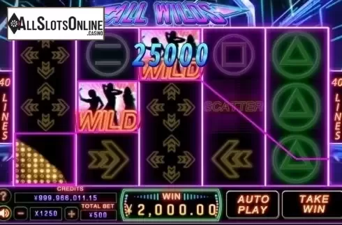 Win Screen. All Wilds from CQ9Gaming