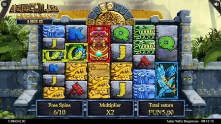 Aztec Wilds Megaways slot screenshot 4