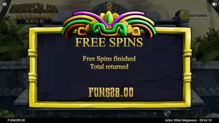 Aztec Wilds Megaways slot screenshot 6