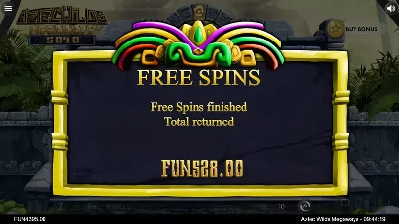 Aztec Wilds Megaways slot screenshot 6