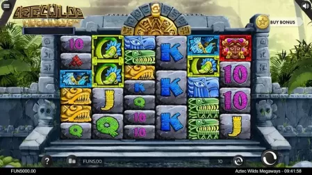 Aztec Wilds Megaways slot screenshot 1