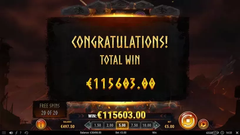 Beasts of Fire slot screenshot 9