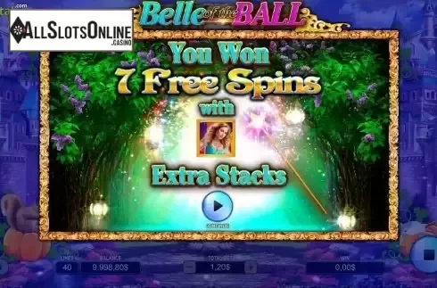 Free Spins screen 2