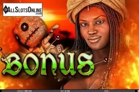 Bonus Game screen