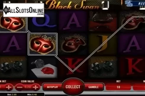Win screen. Black Swan from AlteaGaming