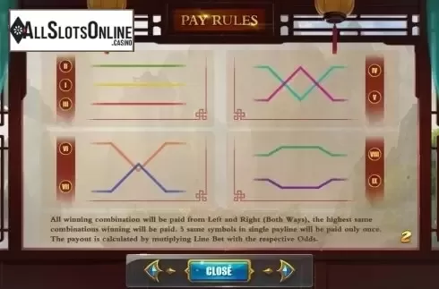 Lines. Chinese Paladin from Dream Tech