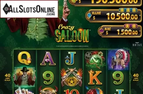 Reel Screen 2. Crazy Saloon from ZITRO