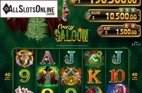 Reel Screen 1. Crazy Saloon from ZITRO