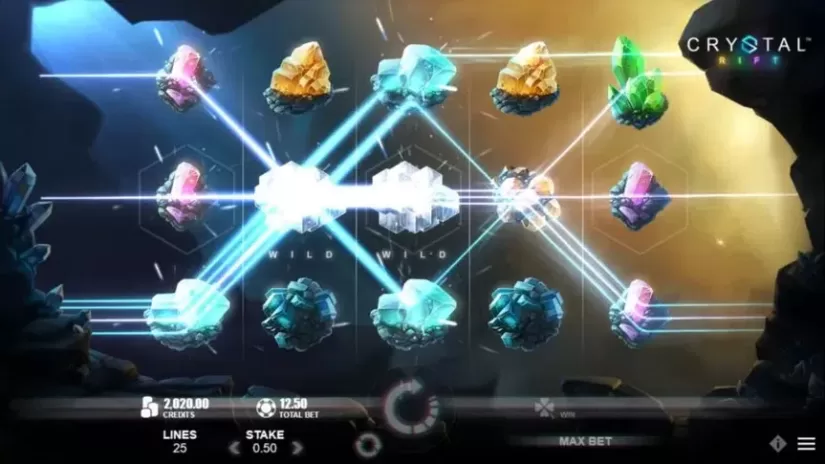 Crystal Rift slot screenshot 2