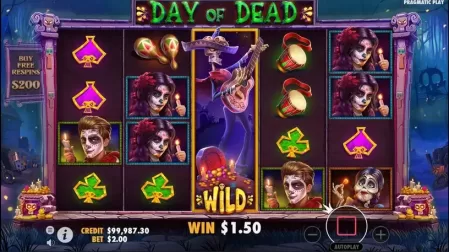 Day of Dead slot screenshot 2