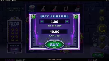 Dr Wildshock: Mad Loot Lab slot screenshot 3