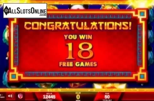 Screen3. DragonSphere from IGT