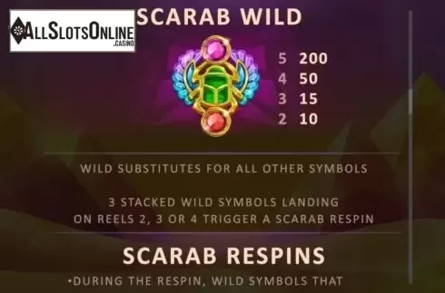 Features 1. Egyptian Emeralds from Playtech Origins