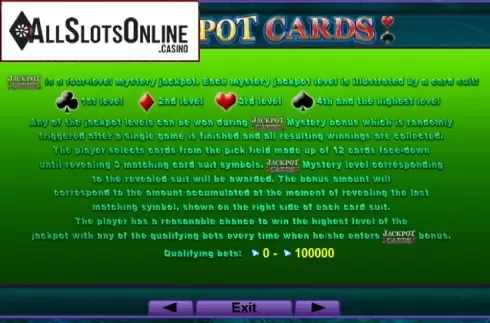Screen5. Fast Money from EGT