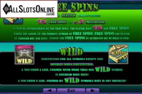 Screen3. Fast Money from EGT