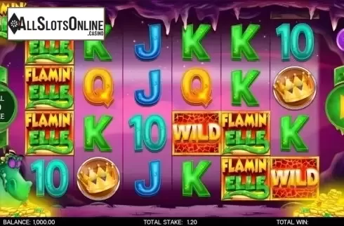 Reel Screen. Flamin Elle from CORE Gaming