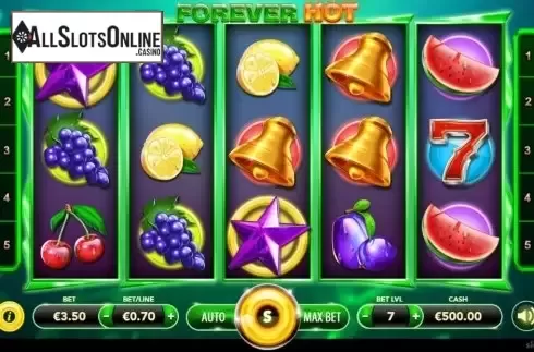 Reel Screen. Forever Hot (Slotmotion) from Slotmotion