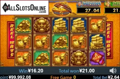 Win screen 3. Fountain Of Wealth from Virtual Tech