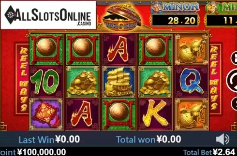Reel screen. Fountain Of Wealth from Virtual Tech