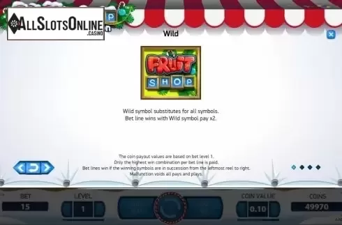 Screen5. Fruit Shop Christmas Edition from NetEnt