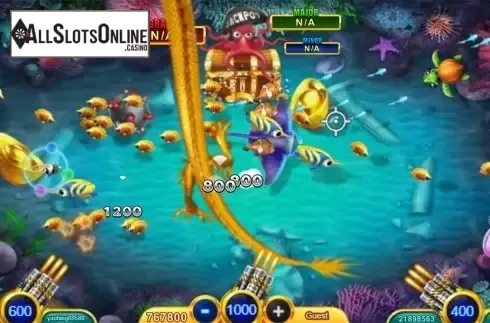 Game workflow 4. Fu Fish Jackpot from Skywind Group