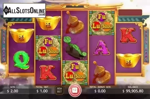 Free Spins screen