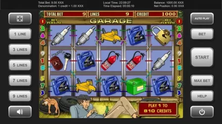 Garage slot screenshot 1