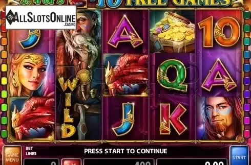 Screen3. Gold Of The Nibelungs from Casino Technology