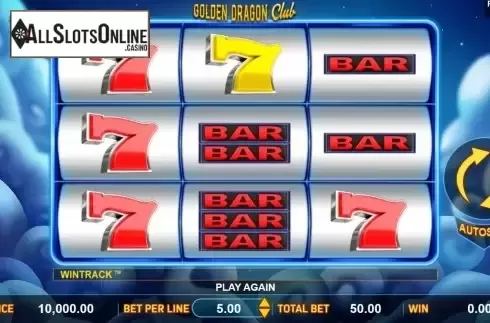 Reel Screen. Golden Dragon Club from Aspect Gaming