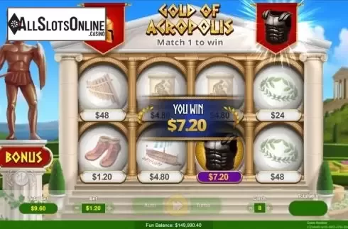 Win screen