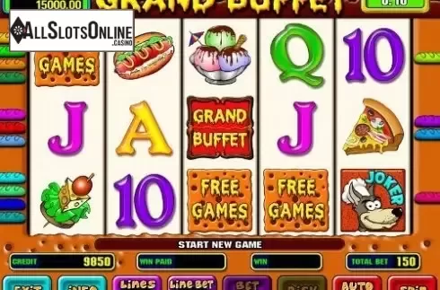 Screen2. Grand Buffet from FUGA Gaming