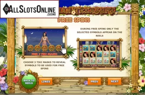 Screen3. Hawaiian Treasure from Playtech