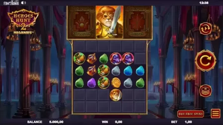 Heroes Hunt 2 Megaways slot screenshot 1
