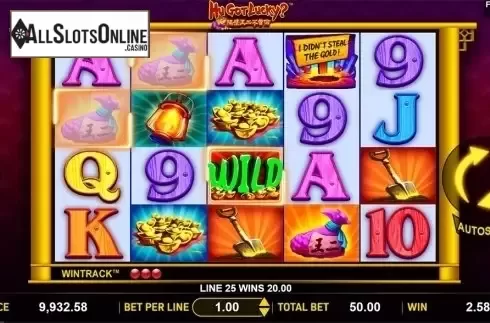 Win screen 2. Hu Got Lucky? from Aspect Gaming