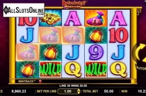 Win screen . Hu Got Lucky? from Aspect Gaming