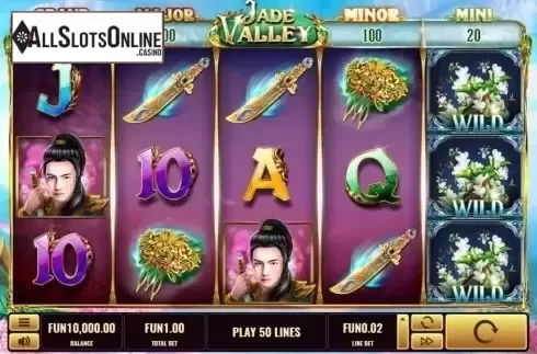 Reel Screen. Jade Valley from Platipus