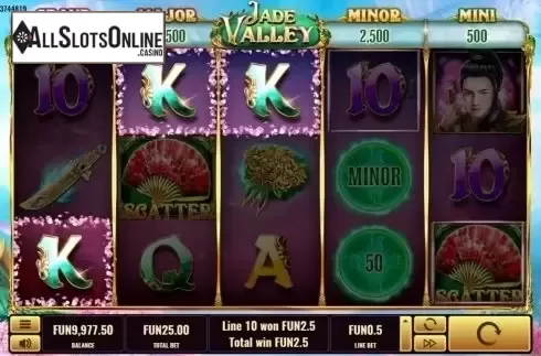 Win Screen. Jade Valley from Platipus