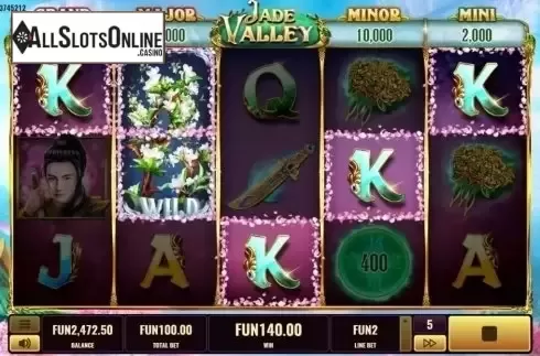 Win Screen. Jade Valley from Platipus