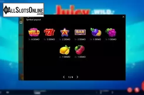 Paytable