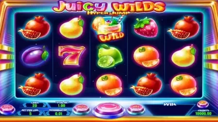 Juicy Wilds slot screenshot 1