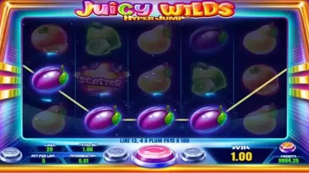 Juicy Wilds slot screenshot 2