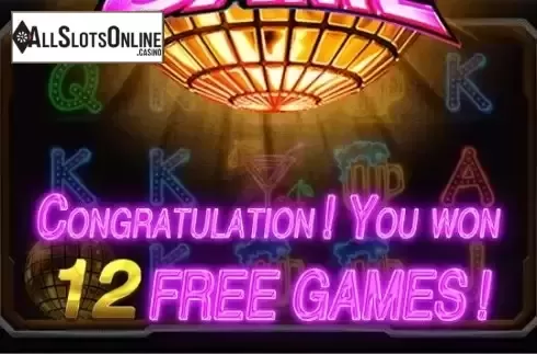 Free Spins Win Screen 2