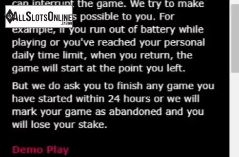 Game rules 3
