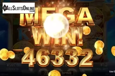 Mega Win Screen