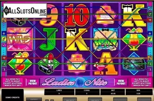 Screen4. Ladies Nite from Microgaming