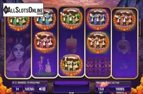 Win Screen2. Lady of the Dead from Incredible Technologies