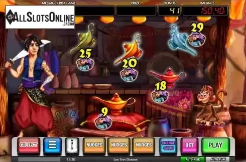 Bonus Game Screen